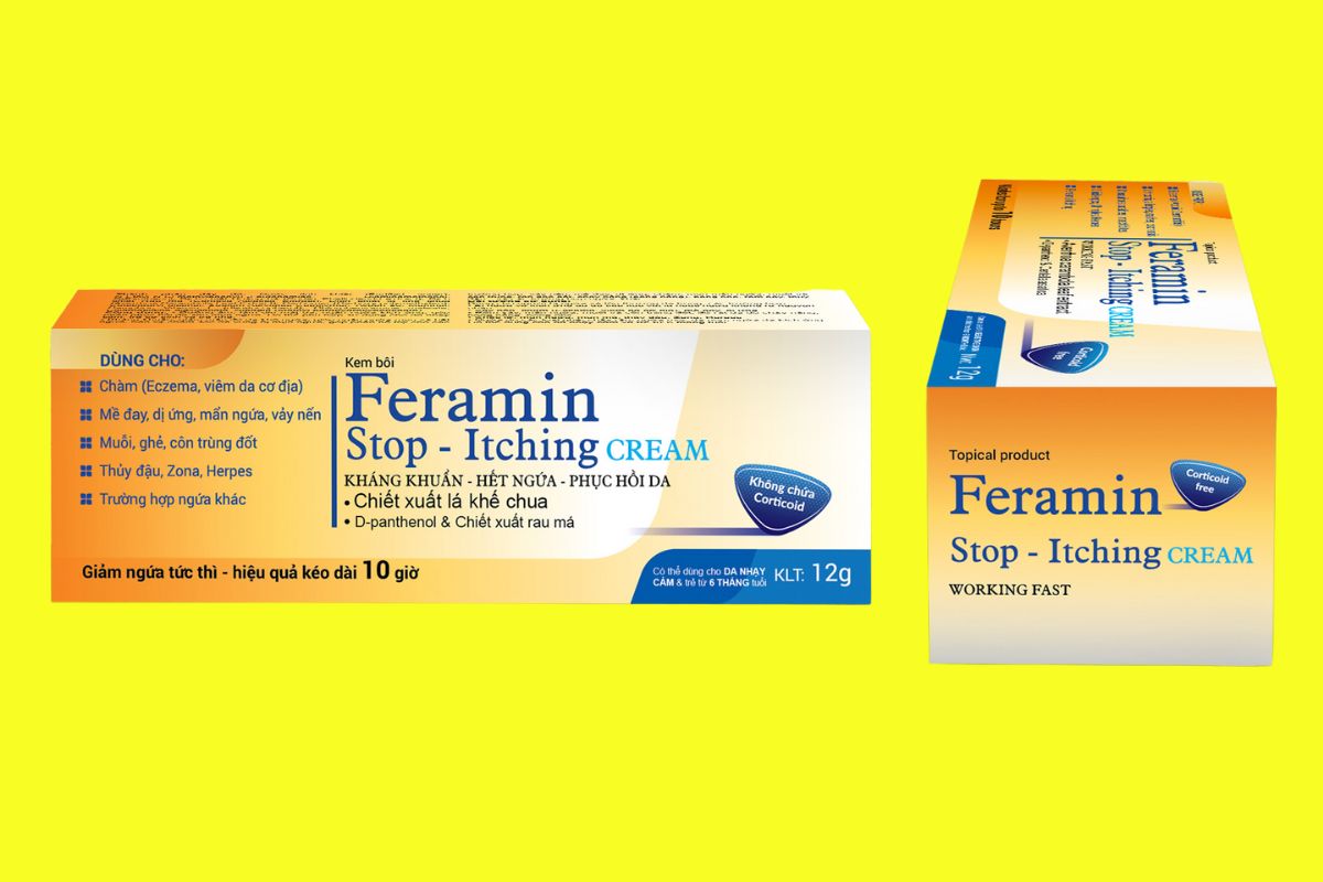 Kem bôi Feramin Stop – Itching CREAM