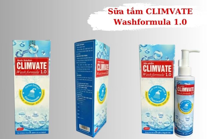 Sữa tắm Climvate Washformula 1.0