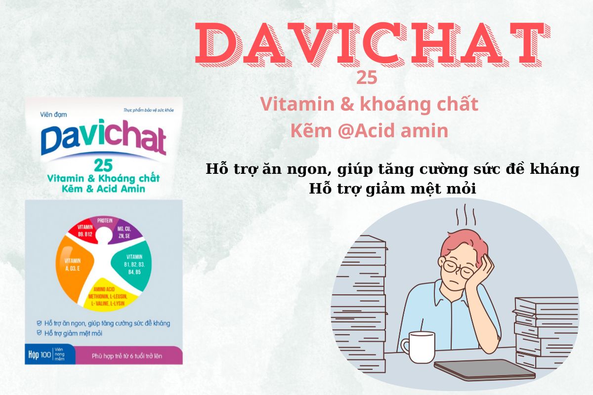 Davichat có công dụng gì?