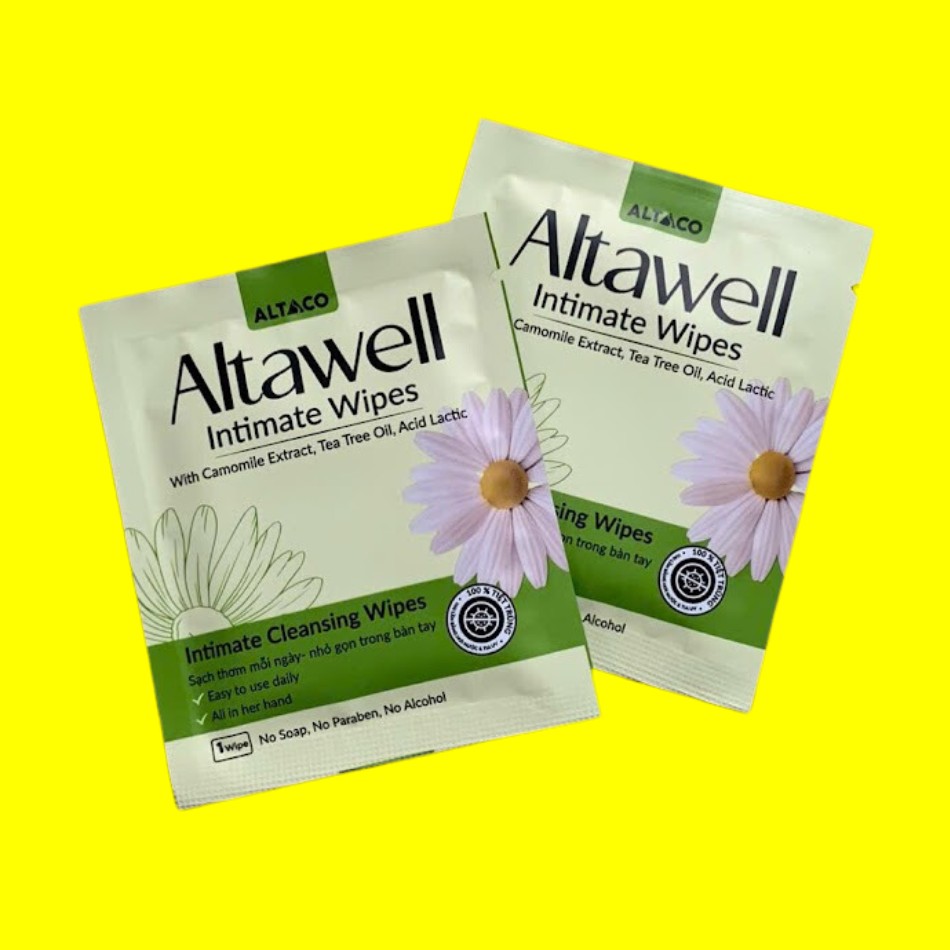 Tại sao Khăn vệ sinh vùng kín Altawell Intimate Wipes được nhiều chị em lựa chọn