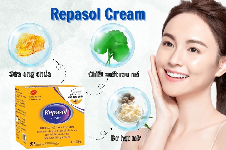 Tại sao Repasol Cream lại được bác sĩ da liễu khuyên dùng?