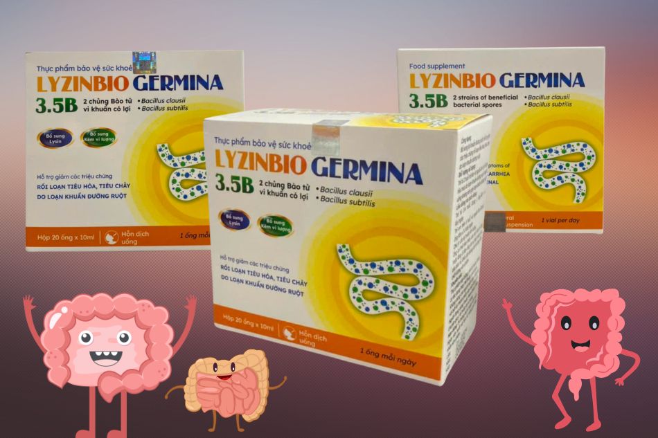 Ưu điểm của Men Ống Lyzinbio Germina