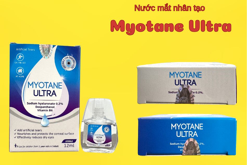 Hình ảnh sản phẩm Nước mắt nhân tạo Myotane Ultra